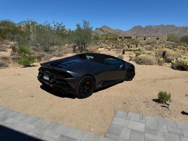 used 2023 Lamborghini Huracan EVO car, priced at $300,000