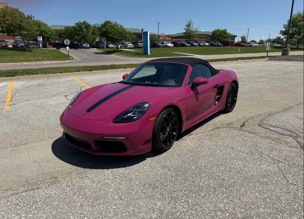used 2024 Porsche 718 Boxster car, priced at $91,900