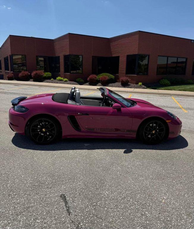 used 2024 Porsche 718 Boxster car, priced at $91,900