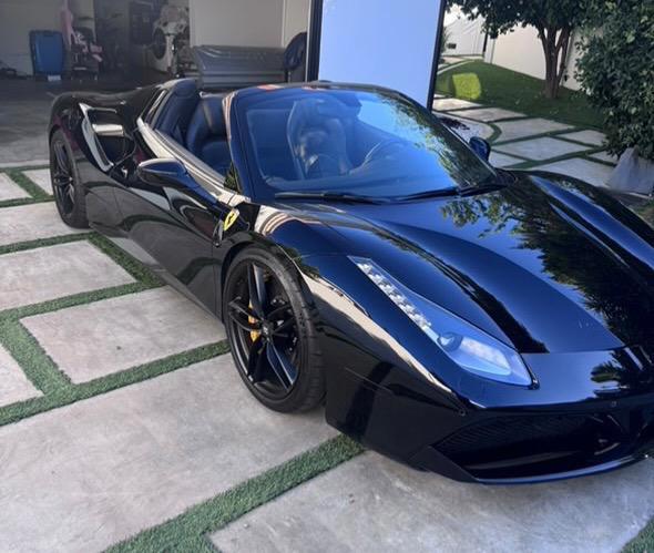 used 2016 Ferrari 488 Spider car, priced at $264,900