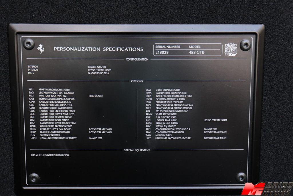 used 2016 Ferrari 488 GTB car, priced at $229,000