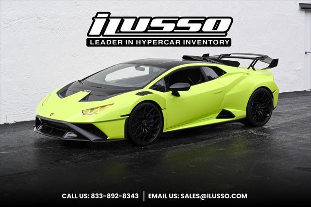 used 2022 Lamborghini Huracan STO car, priced at $369,980