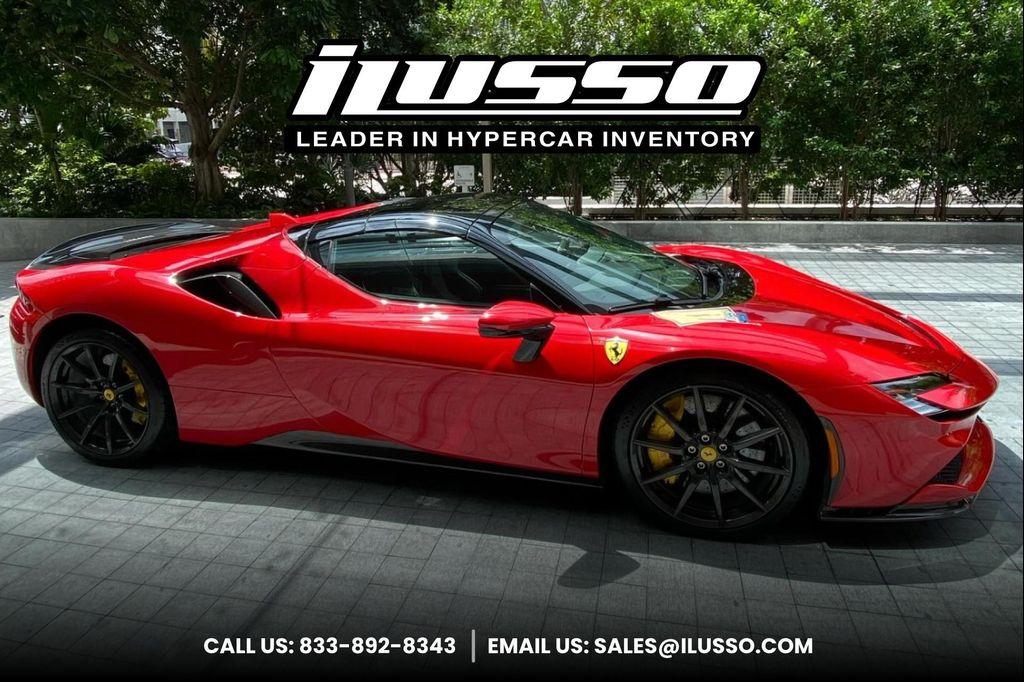 used 2023 Ferrari SF90 Spider car, priced at $649,000