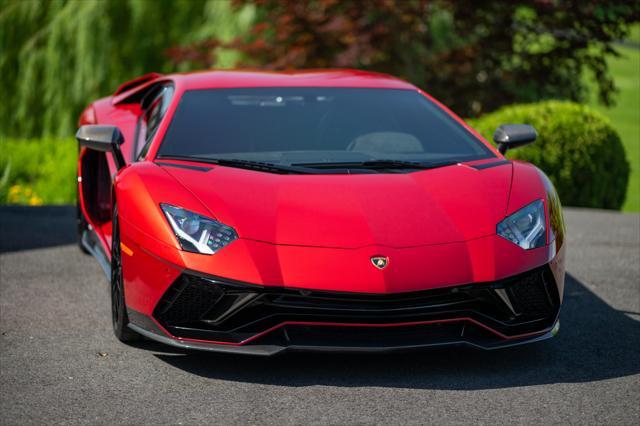 used 2022 Lamborghini Aventador SVJ car, priced at $749,000