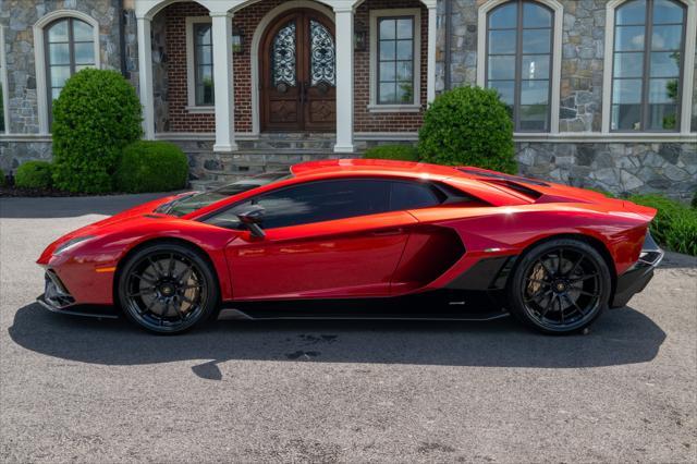 used 2022 Lamborghini Aventador SVJ car, priced at $749,000