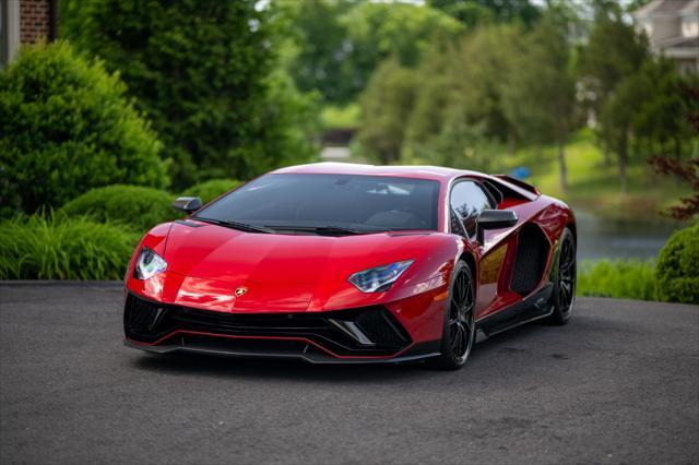 used 2022 Lamborghini Aventador SVJ car, priced at $749,000