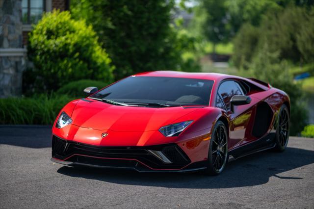 used 2022 Lamborghini Aventador SVJ car, priced at $749,000