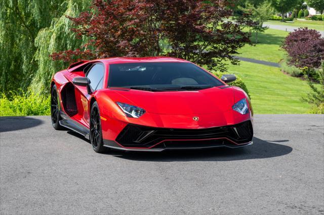 used 2022 Lamborghini Aventador SVJ car, priced at $749,000