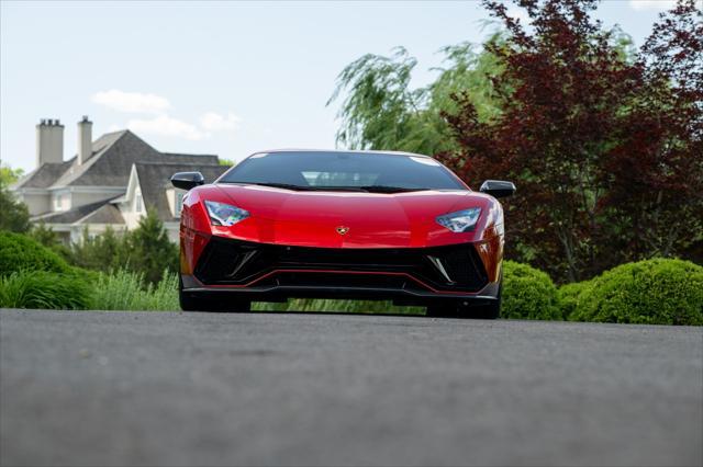 used 2022 Lamborghini Aventador SVJ car, priced at $749,000