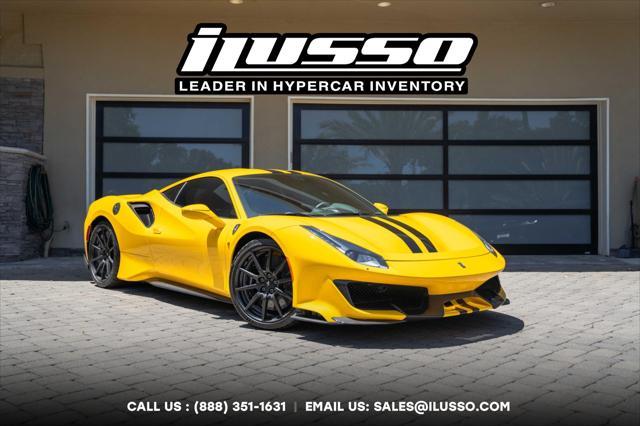 used 2019 Ferrari 488 Pista car, priced at $610,000