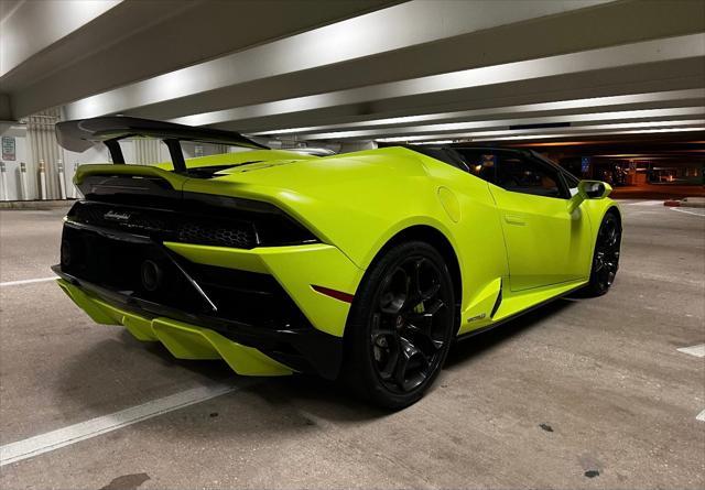 used 2021 Lamborghini Huracan EVO car, priced at $317,900