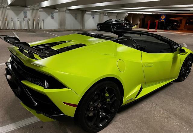 used 2021 Lamborghini Huracan EVO car, priced at $317,900