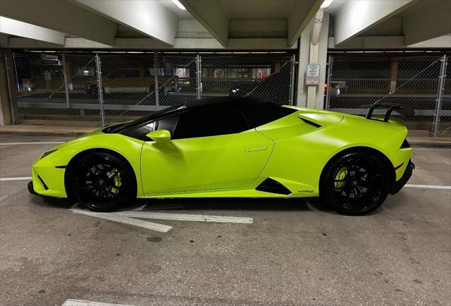 used 2021 Lamborghini Huracan EVO car, priced at $317,900
