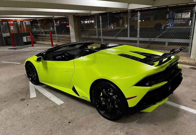 used 2021 Lamborghini Huracan EVO car, priced at $317,900
