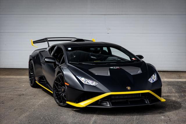 used 2023 Lamborghini Huracan STO car, priced at $389,900