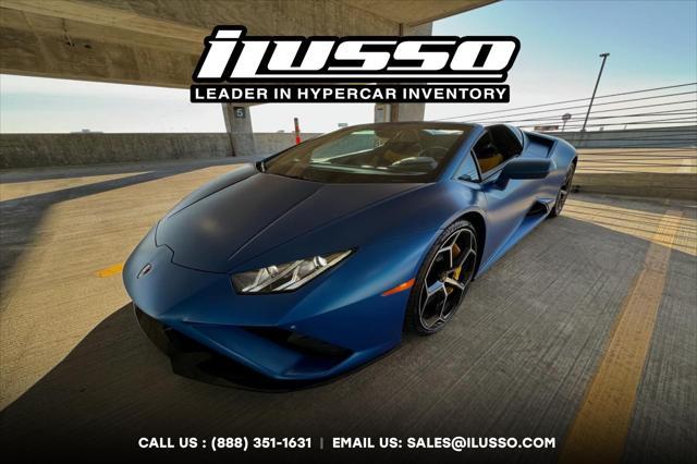 used 2022 Lamborghini Huracan EVO car, priced at $264,900