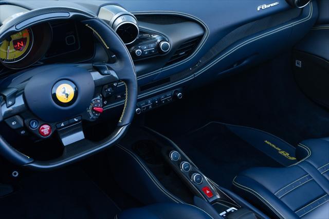 used 2022 Ferrari F8 Spider car, priced at $419,000