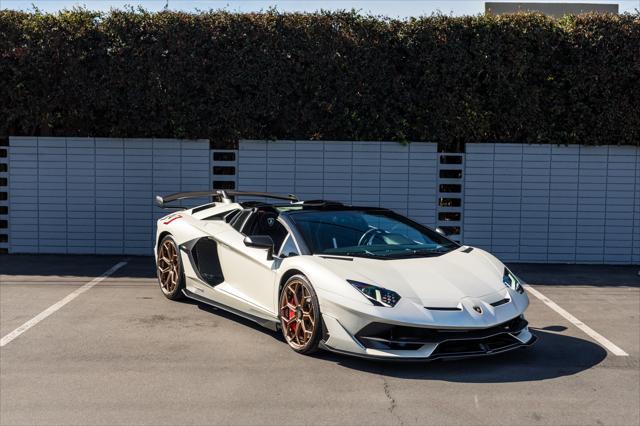 used 2020 Lamborghini Aventador SVJ car, priced at $839,900