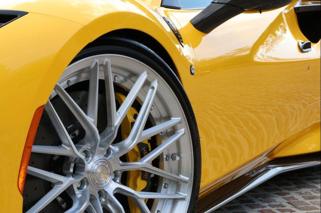 used 2021 Ferrari F8 Spider car, priced at $525,000
