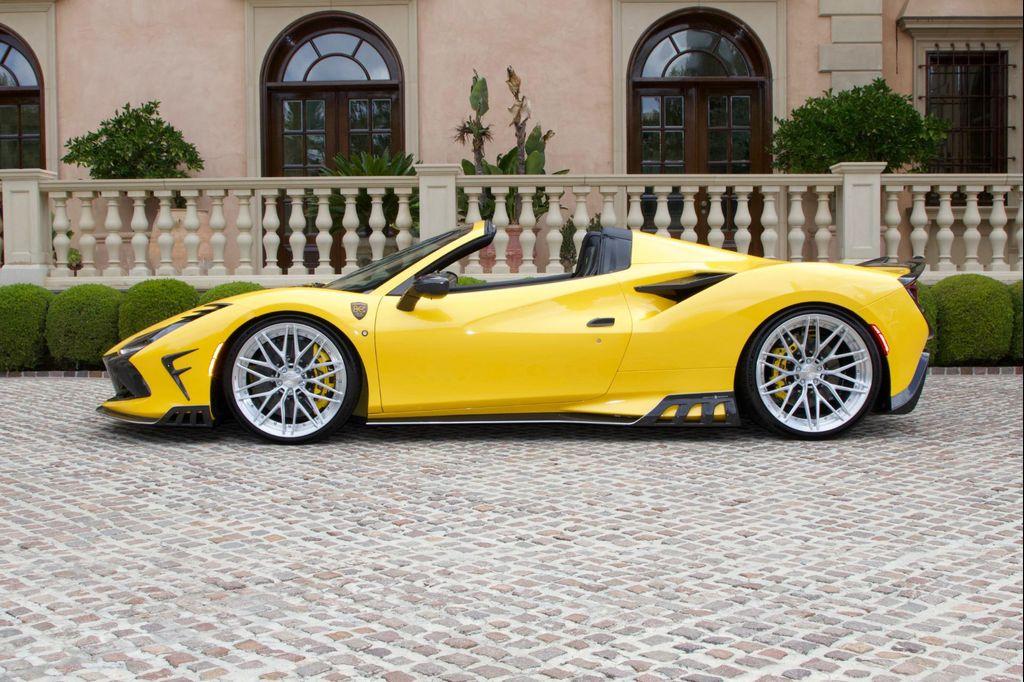 used 2021 Ferrari F8 Spider car, priced at $525,000