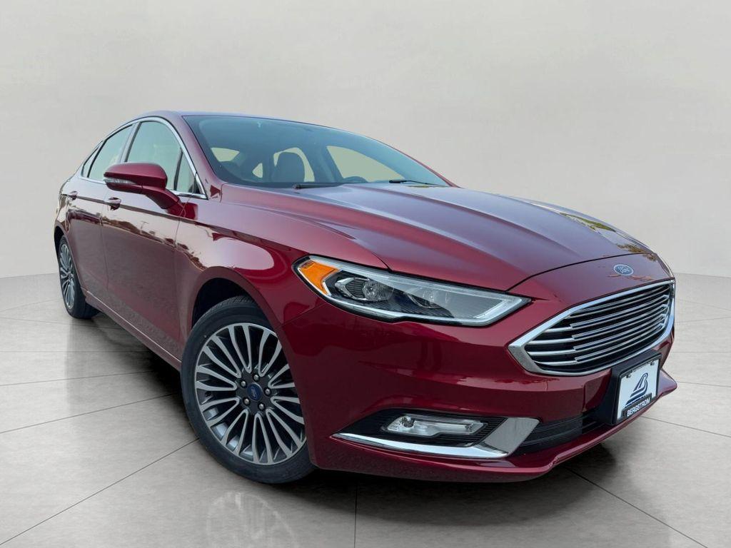 used 2017 Ford Fusion car, priced at $17,600