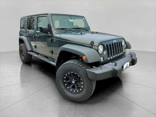 used 2017 Jeep Wrangler Unlimited car, priced at $21,924