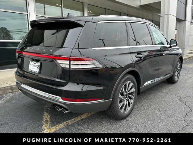 new 2025 Lincoln Aviator car, priced at $62,085