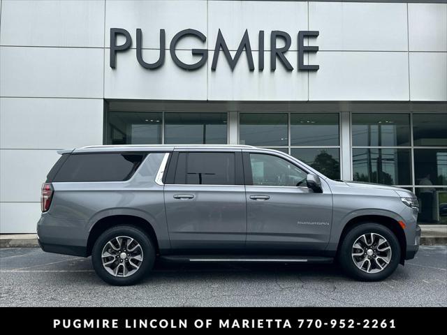 used 2021 Chevrolet Suburban car, priced at $34,895