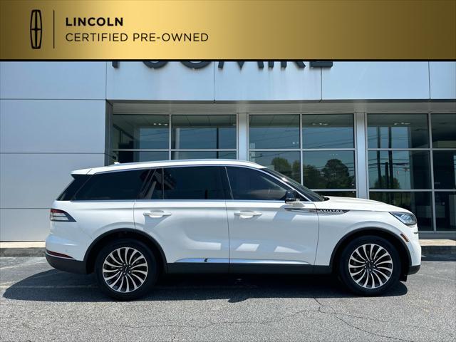 used 2023 Lincoln Aviator car, priced at $49,612