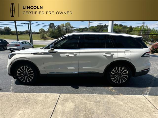 used 2023 Lincoln Aviator car, priced at $49,612