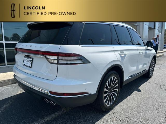 used 2023 Lincoln Aviator car, priced at $49,612