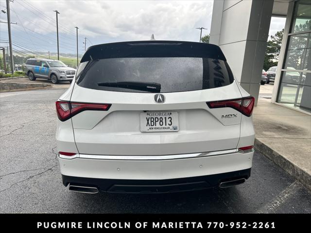 used 2024 Acura MDX car, priced at $45,825