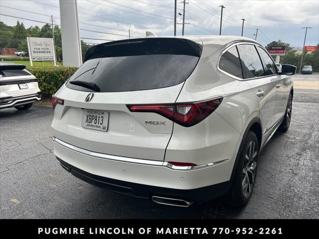 used 2024 Acura MDX car, priced at $45,825