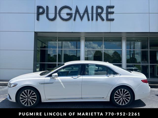 used 2017 Lincoln Continental car, priced at $19,995