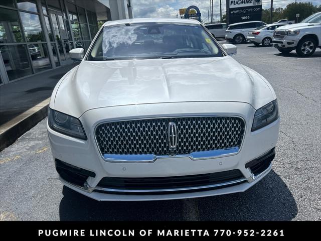 used 2017 Lincoln Continental car, priced at $19,995