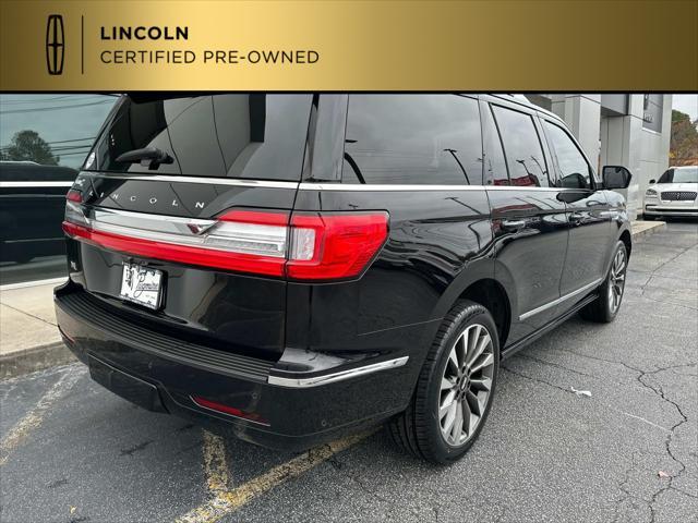 used 2021 Lincoln Navigator car, priced at $59,474