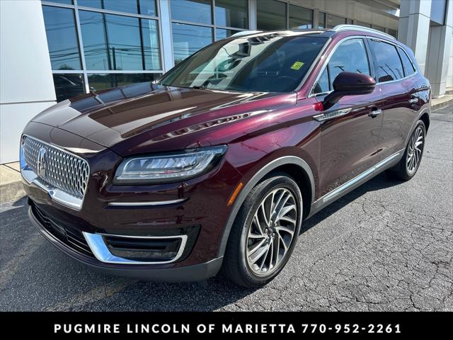 used 2019 Lincoln Nautilus car, priced at $23,595