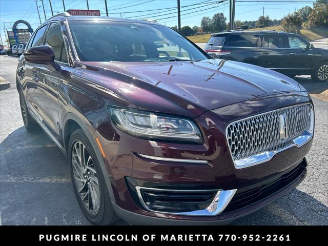 used 2019 Lincoln Nautilus car, priced at $23,595