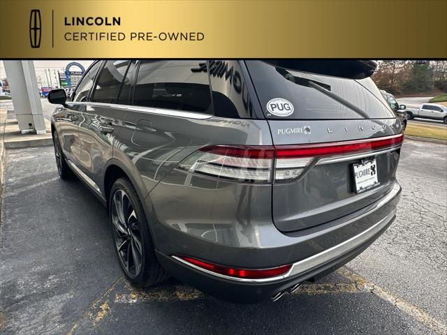 used 2023 Lincoln Aviator car, priced at $58,986