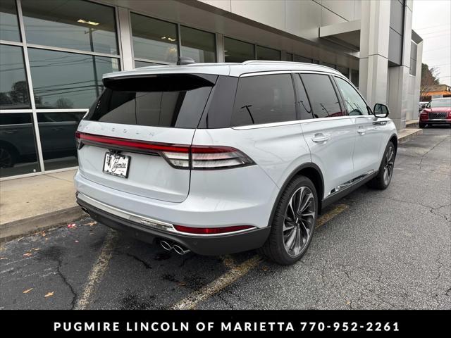 new 2025 Lincoln Aviator car, priced at $77,250