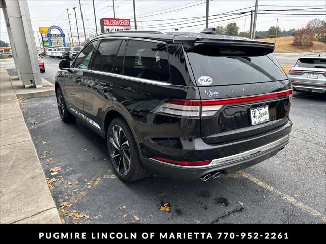 new 2025 Lincoln Aviator car, priced at $78,800