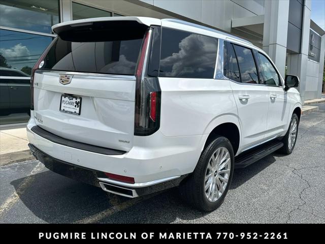used 2023 Cadillac Escalade car, priced at $74,995
