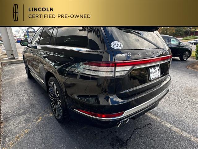 used 2022 Lincoln Aviator car, priced at $54,889