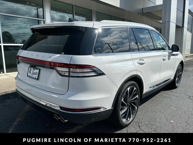 new 2025 Lincoln Aviator car, priced at $72,675