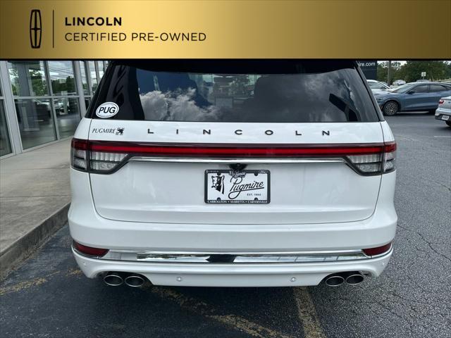 used 2022 Lincoln Aviator car, priced at $54,721