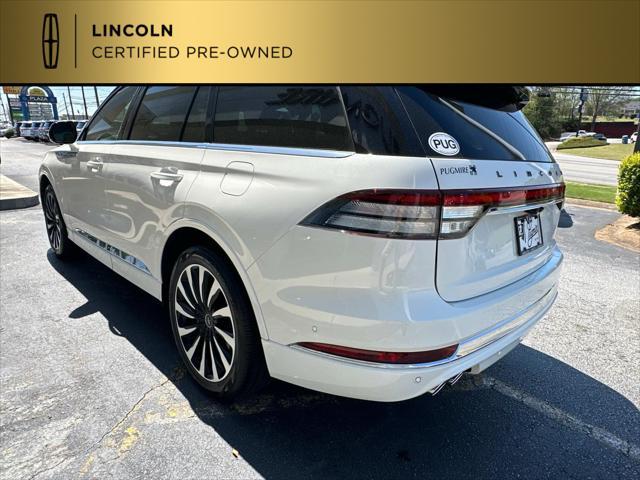 used 2023 Lincoln Aviator car, priced at $64,595