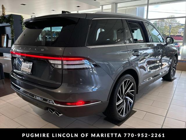 new 2025 Lincoln Aviator car, priced at $83,800