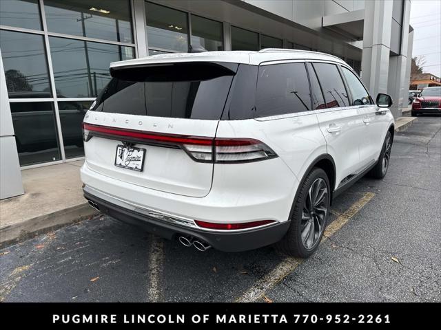 new 2025 Lincoln Aviator car, priced at $72,555