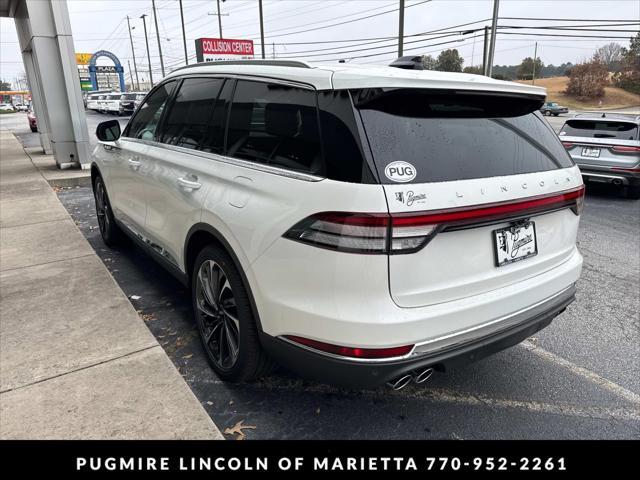 new 2025 Lincoln Aviator car, priced at $72,555