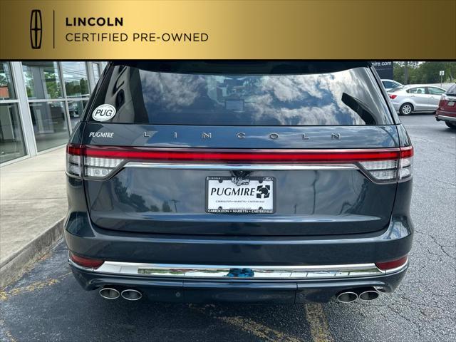 used 2021 Lincoln Aviator car, priced at $43,963